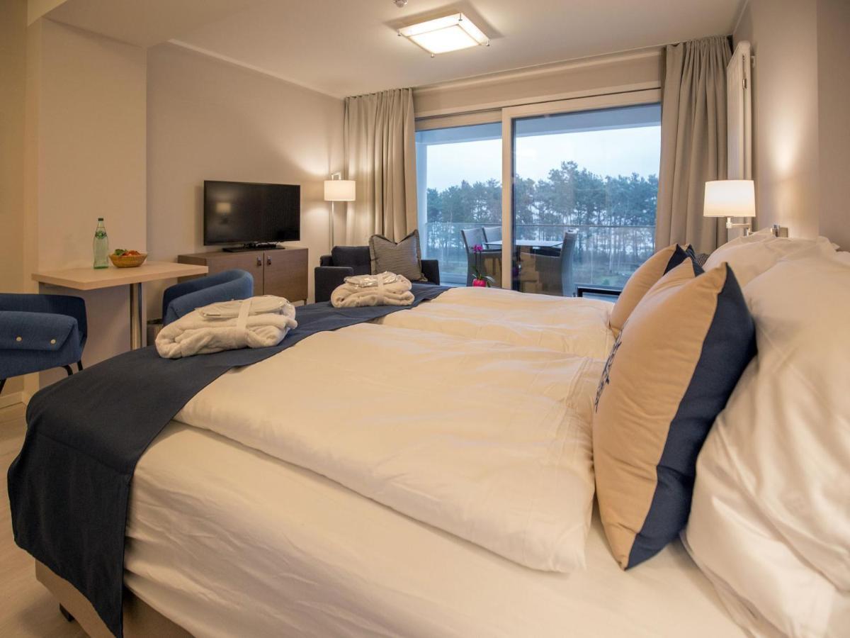 Apartment Dünenresidenz Prora - 1-raum-appartement Mit Meerblick, 1 Schlafzimmer Und Balkon Np416 Binz